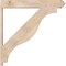 Ekena Millwork Funston Arts & Crafts Smooth Outlooker, Douglas Fir, 7 1/2"W x 48"D x 48"H OUT08X48X48FST03SDF - alternate 4